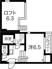 Grande鶴羽の間取り画像