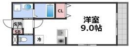 アクティ中本の間取り画像