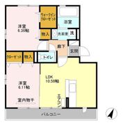 ラ・グランメールの間取り画像