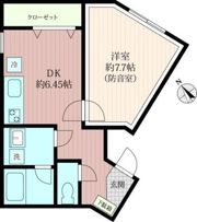 「防音マンション」（仮）VORT南常盤台レジデンスの間取り画像