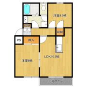ホープホームBの間取り画像