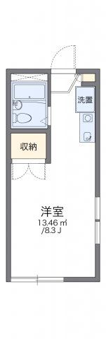 レオパレスゴールデンベセルの間取り画像