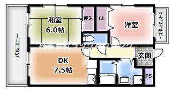 スタンドアップ忍ケ丘の間取り画像