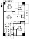 ルート南常盤台の間取り画像