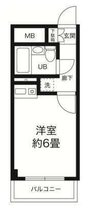 藤和シティコープ三鷹南Ⅱの間取り画像