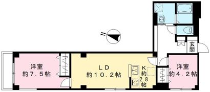 仮)ユアメゾン神保町の間取り画像