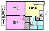 フレグランス竹田の間取り画像