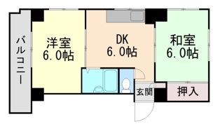 シティライフ六甲道の間取り画像
