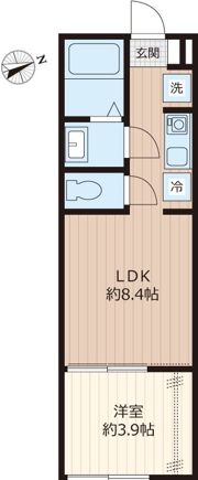 Erfolg鳩ケ谷の間取り画像