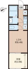 Erfolg鳩ケ谷の間取り画像