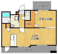 ギャラン鷹の巣の間取り画像