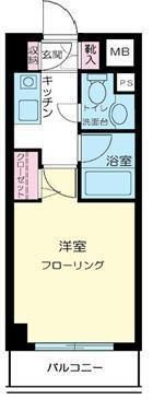 メゾン・ド・ヴィレ市ヶ谷の間取り画像