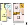 プラージュの間取り画像