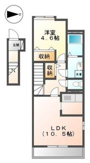 クオーレの間取り画像