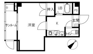 LIBERTY HOUSEⅢの間取り画像