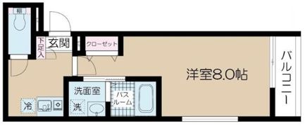 フェリーチェ上板橋Aの間取り画像