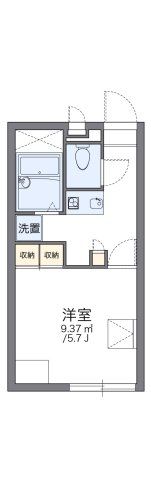 レオパレスドリーム和光の間取り画像