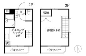 ヴィレッジ天山の間取り画像