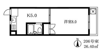アーバンライフ中野の間取り画像