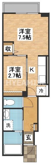 エミネントFuji B棟の間取り画像