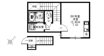エスカレラ上福岡の間取り画像