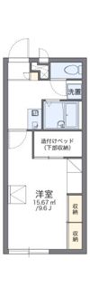 レオパレス院庄の間取り画像