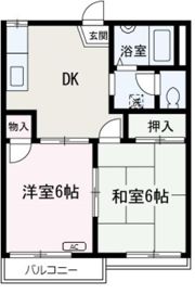 サニーハイツⅡの間取り画像
