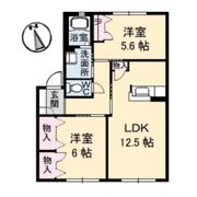 エスペランザ阿品の間取り画像