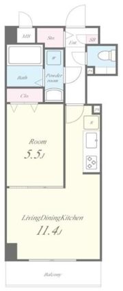 ウィステリアートの間取り画像