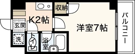 橋本ビルの間取り画像