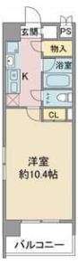 レージュAsanoの間取り画像