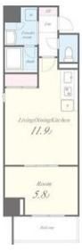 Residence Tresor Dieuの間取り画像