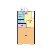 コーポ桂Bの間取り画像