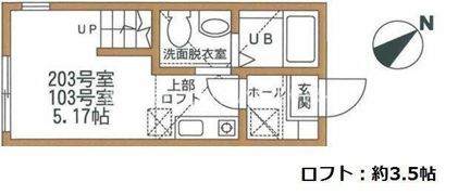 ハーミットクラブハウス上大岡ヒルズの間取り画像