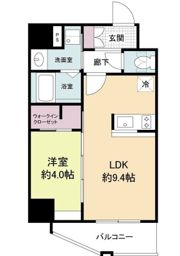 THE HUB MIYAKOJIMAの間取り画像