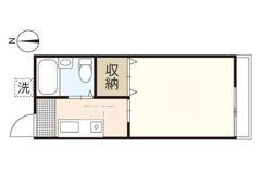 サンハイツ住田Aの間取り画像