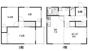 横手住宅の間取り画像