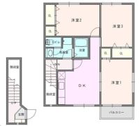 ラルジュⅠの間取り画像
