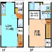 L'Arc D棟の間取り画像