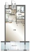 エンクレスト博多の間取り画像