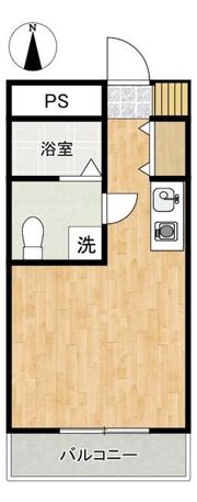 カーサ大雄の間取り画像