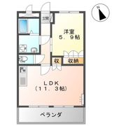 グレイスイサキの間取り画像