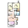 ルガルボニート北熊本の間取り画像