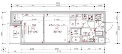 パティーナ中野の間取り画像