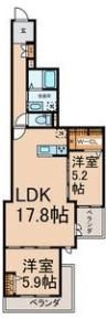 サンウッド要の間取り画像