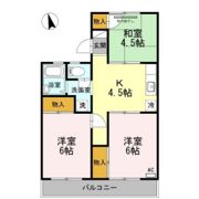 グリーンハイツ新福 F棟の間取り画像