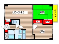 ウインドー東野の間取り画像
