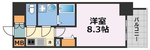 プランドール江戸堀レジデンスの間取り画像