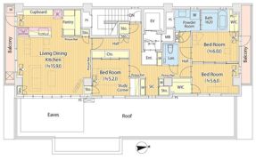 Court Hatsudaiの間取り画像