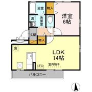 ラ ルーナ Bの間取り画像